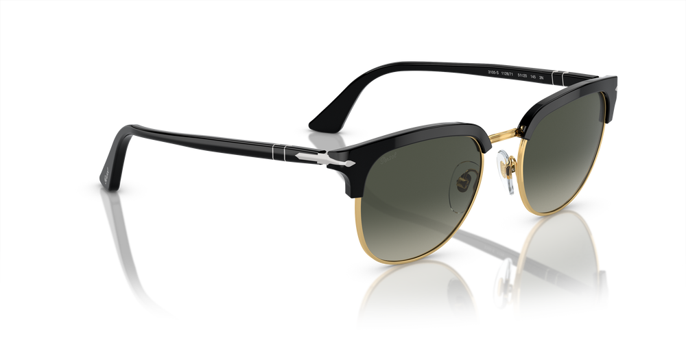 Persol PO3105S - Cellor Original con Montura Negro y Lentes Gris - Imagen 3