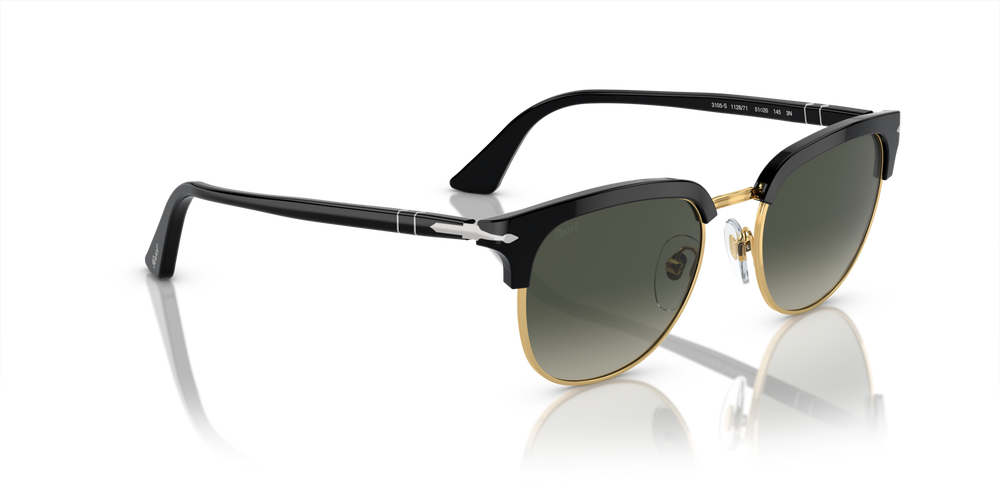 Persol PO3105S - Cellor Original con Montatura Nero e Lenti Grigio - Immagine 3