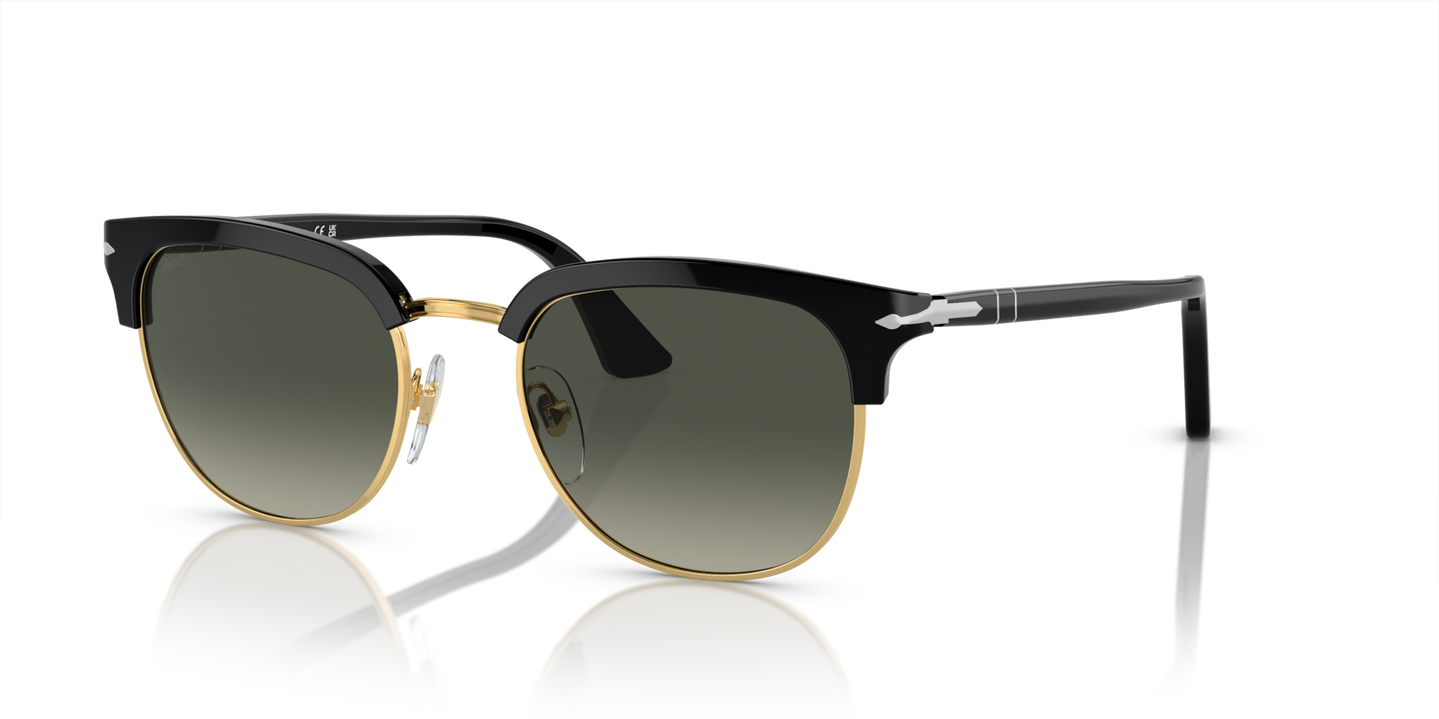 Persol PO3105S - Cellor Original con Montatura Nero e Lenti Grigio - Immagine 1