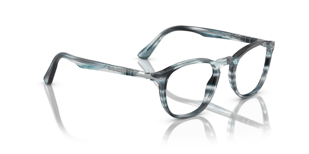 Persol PO3143V with Striped Grey Frame - Image 3