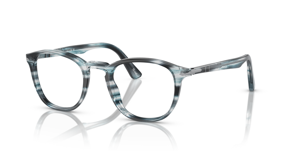 Persol PO3143V mit Gestell Grau gestreift - Bild 1