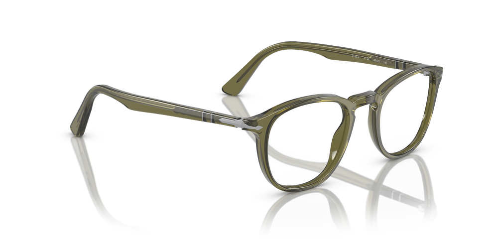Persol PO3143V with Olive Green Transparent Frame - Image 3