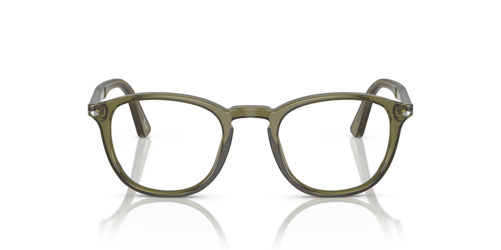 Persol PO3143V with Olive Green Transparent Frame - Image 2
