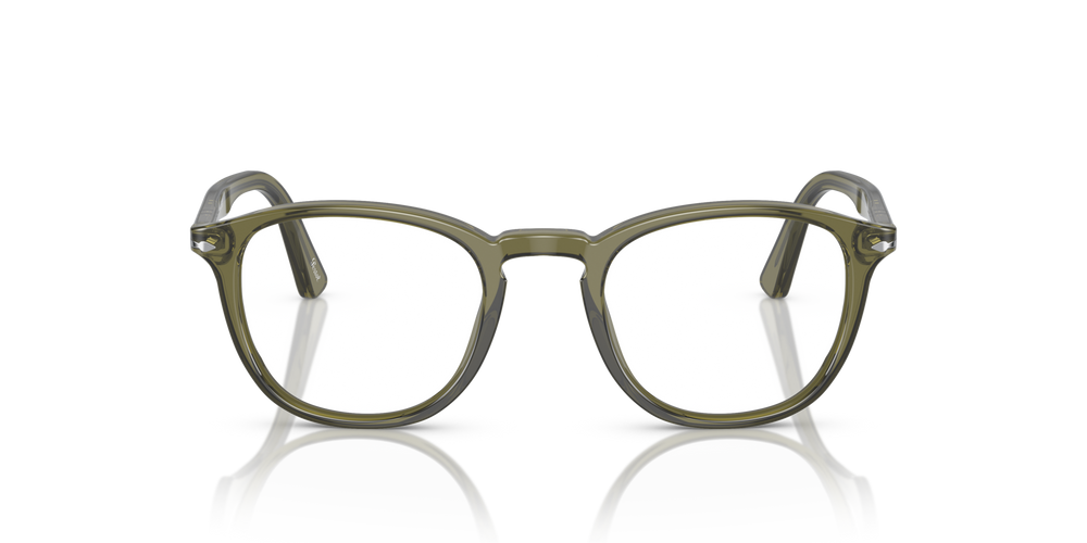 Persol PO3143V with Olive Green Transparent Frame - Image 2