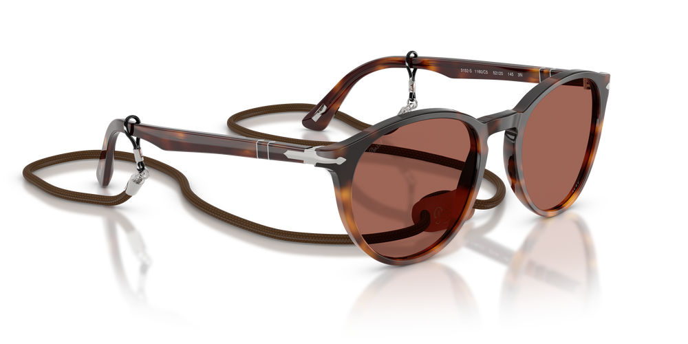 Persol PO3152S - Exclusive with Gradient Brown Tortoise Frame and