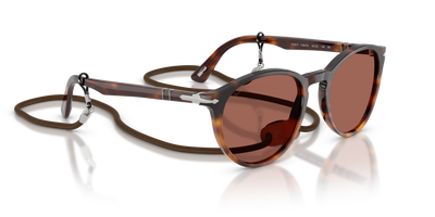 Persol PO3152S - Exclusive with Gradient Brown Tortoise Frame and Red Lenses - Image 3