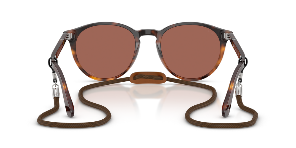 Persol PO3152S - Exclusive avec Monture Gradient Brown Tortoise et Verres Rouge - Image 5