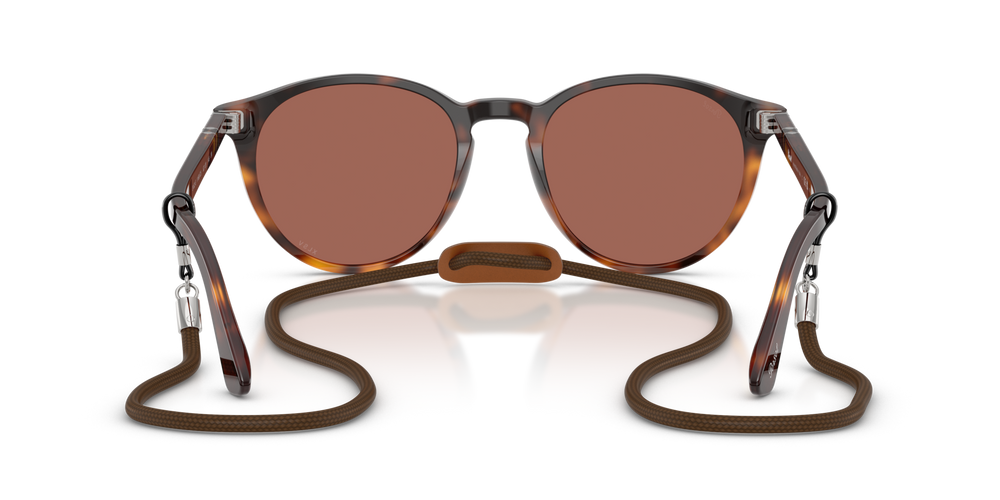 Persol PO3152S - Exclusive avec Monture Gradient Brown Tortoise et Verres Rouge - Image 5