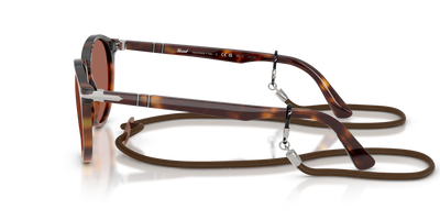 Persol PO3152S - Exclusive with Gradient Brown Tortoise Frame and Red Lenses - Image 4