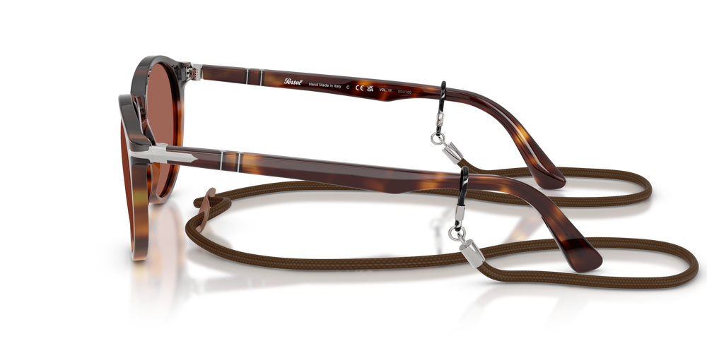 Persol PO3152S - Exclusive avec Monture Gradient Brown Tortoise et Verres Rouge - Image 4