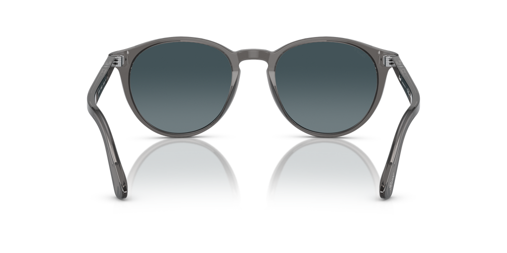 Persol PO3152S with Transparent Grey Frame and Blue Lenses