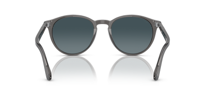 Persol PO3152S with Transparent Grey Frame and Blue Lenses - Image 5