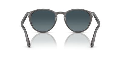 Persol PO3152S with Transparent Grey Frame and Blue Lenses - Image 5