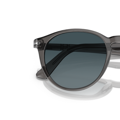 Persol PO3152S with Transparent Grey Frame and Blue Lenses – Variant Image