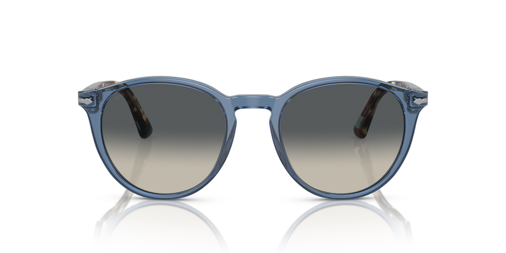 Persol PO3152S con Montatura Blu Navy Trasparente e Lenti Grigio - Immagine 2