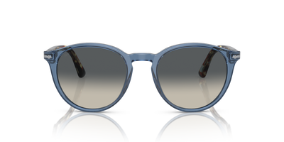 Persol PO3152S con Montatura Blu Navy Trasparente e Lenti Grigio - Immagine 2