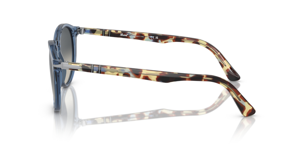 Persol PO3152S con Montatura Blu Navy Trasparente e Lenti Grigio - Immagine 4