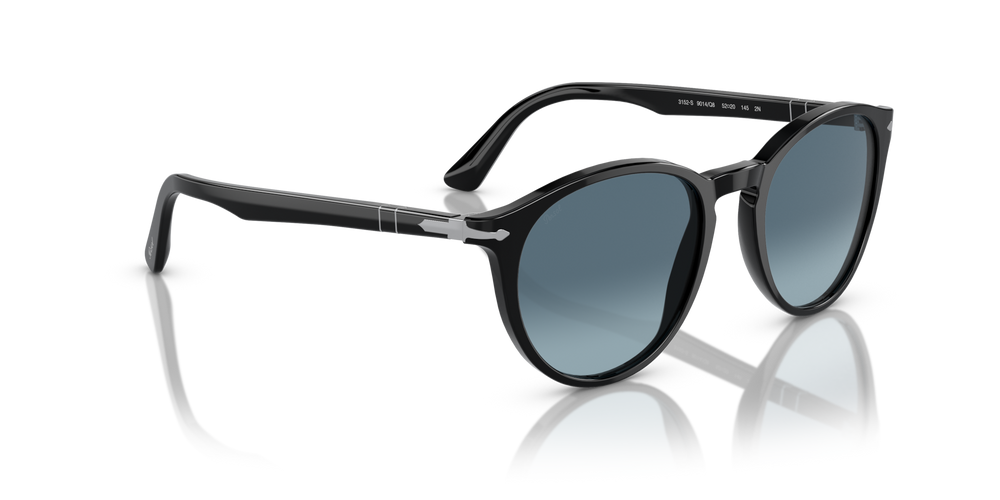 Persol PO3152S with Black Frame and Blue Lenses - Image 3