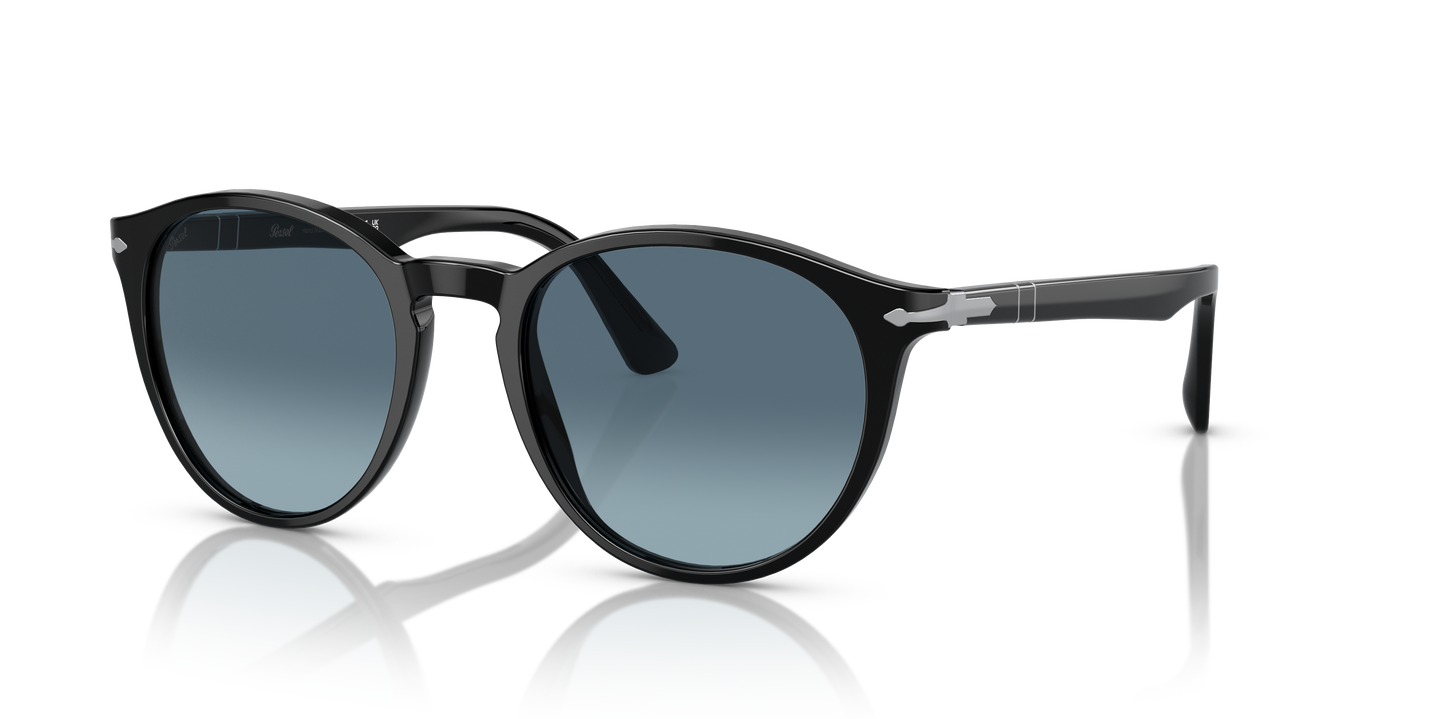Persol PO3152S with Black Frame and Blue Lenses - Image 1