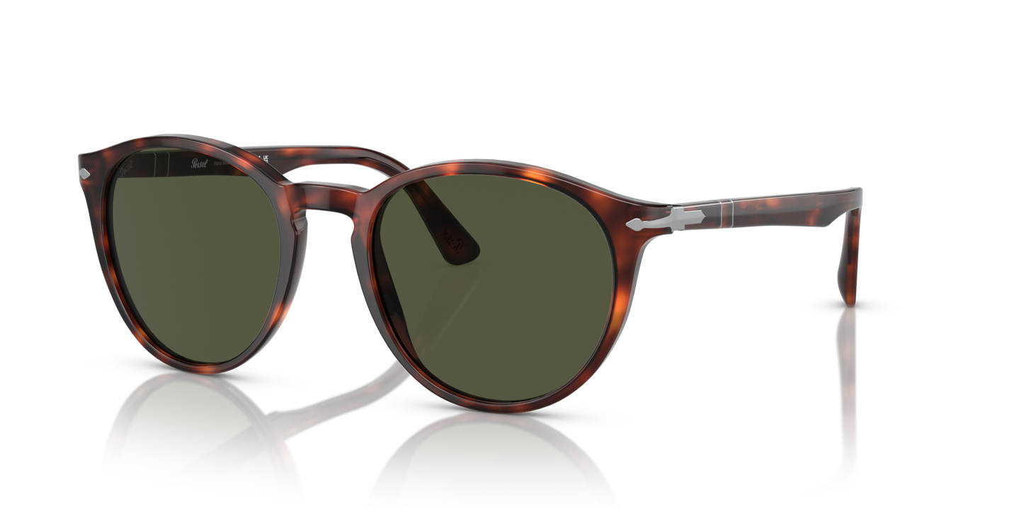Persol PO3152S avec Monture Havana et Verres Vert - Image 1