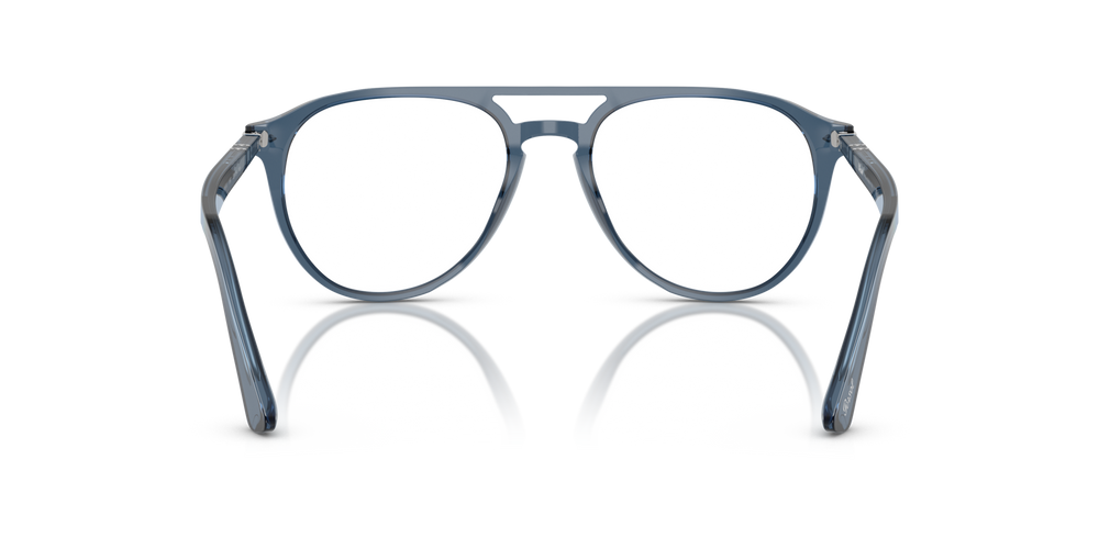Persol PO3160V avec Monture Bleu denim transparent - Image 5