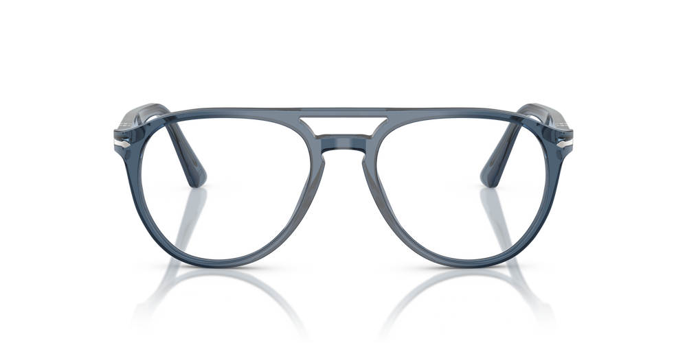 Persol PO3160V avec Monture Bleu denim transparent - Image 2