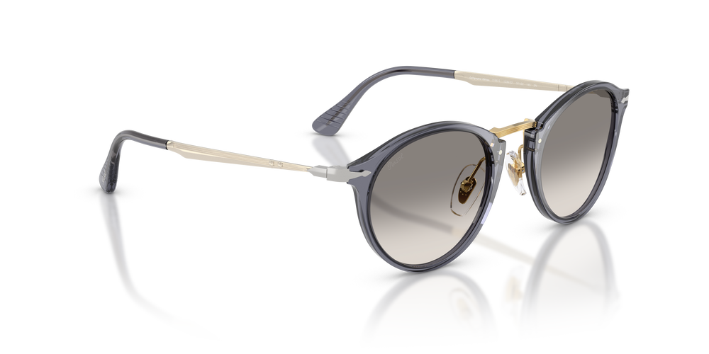 Persol PO3166S - Calligrapher avec Monture Océan transparent et Verres Gris - Image 3