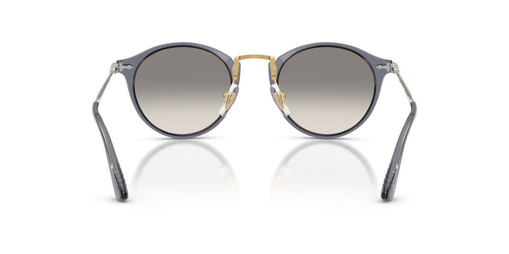 Persol PO3166S - Calligrapher with Transparent Ocean Frame and Grey Lenses - Image 5