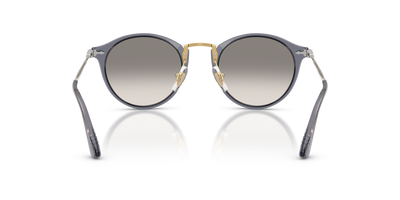 Persol PO3166S - Calligrapher with Transparent Ocean Frame and Grey Lenses - Image 5