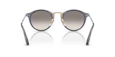 Persol PO3166S - Calligrapher with Transparent Ocean Frame and Grey Lenses - Image 5