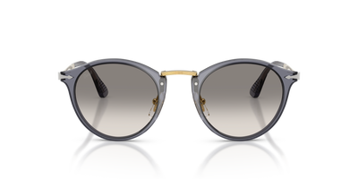 Persol PO3166S - Calligrapher with Transparent Ocean Frame and Grey Lenses - Image 2