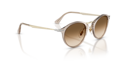 Persol PO3166S - Calligrapher mit Transparent Brown Grey Gestell und Braun Gläsern - Bild 3
