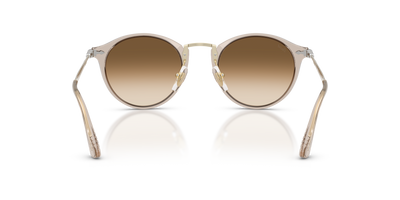Persol PO3166S - Calligrapher with Transparent Brown Grey Frame and Brown Lenses - Image 5