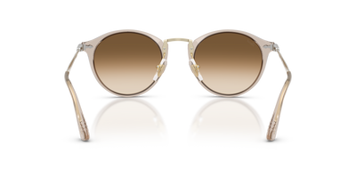 Persol PO3166S - Calligrapher with Transparent Brown Grey Frame and Brown Lenses - Image 5
