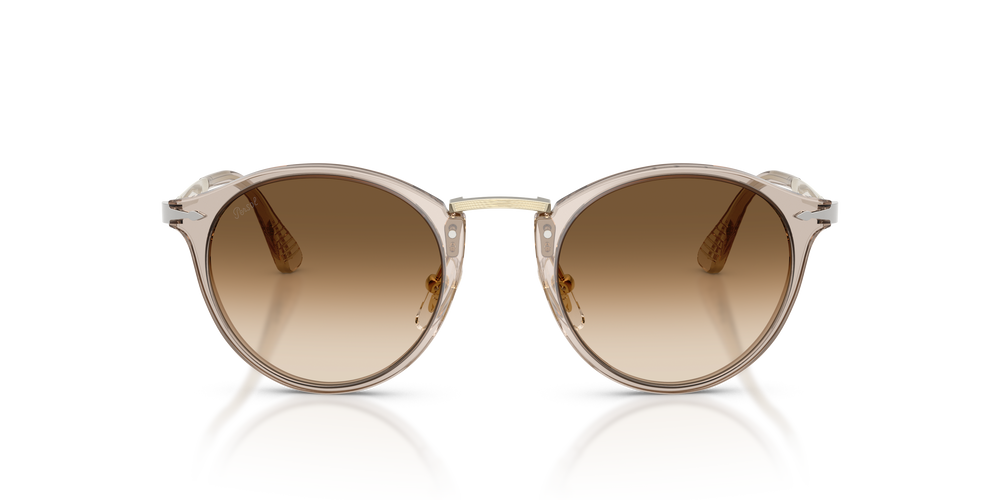Persol PO3166S - Calligrapher avec Monture Transparent Brown Grey et Verres Brun - Image 2