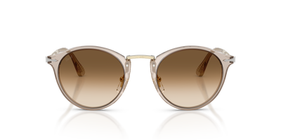 Persol PO3166S - Calligrapher avec Monture Transparent Brown Grey et Verres Brun - Image 2