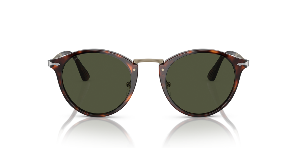 Persol PO3166S - Calligrapher with Havana Frame and Green Lenses - Image 2