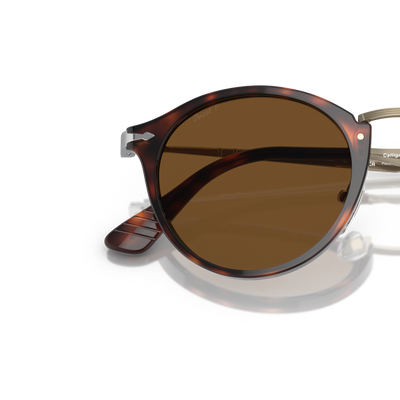 Persol PO3166S - Calligrapher with Havana Frame and Brown Lenses – Variant Image