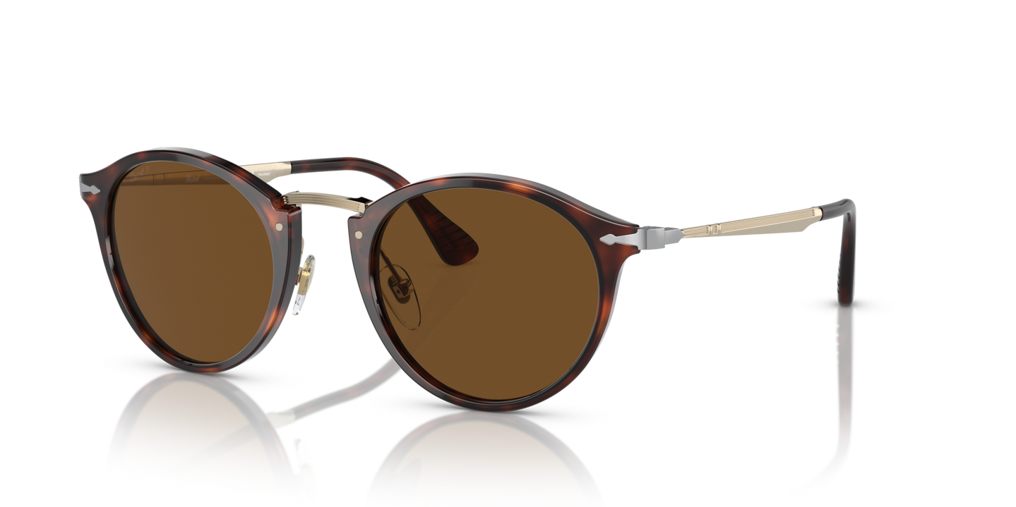 Persol PO3166S - Calligrapher with Havana Frame and Brown Lenses - Image 1