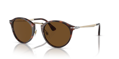 Persol PO3166S - Calligrapher with Havana Frame and Brown Lenses - Image 1