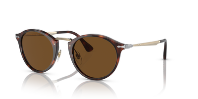 Persol PO3166S - Calligrapher with Havana Frame and Brown Lenses - Image 1