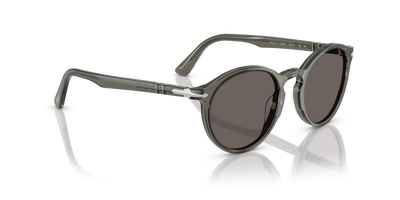 Persol PO3171S con Montura Marrón topo, gris y transparente y Lentes Gris - Imagen 3