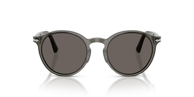Persol PO3171S con Montatura Grigio talpa trasparente e Lenti Grigio - Immagine 2