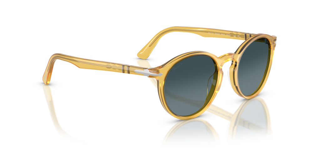 Persol PO3171S con Montatura Miele e Lenti Blu - Immagine 3