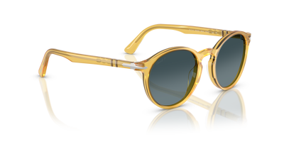 Persol PO3171S avec Monture Miel et Verres Bleu - Image 3