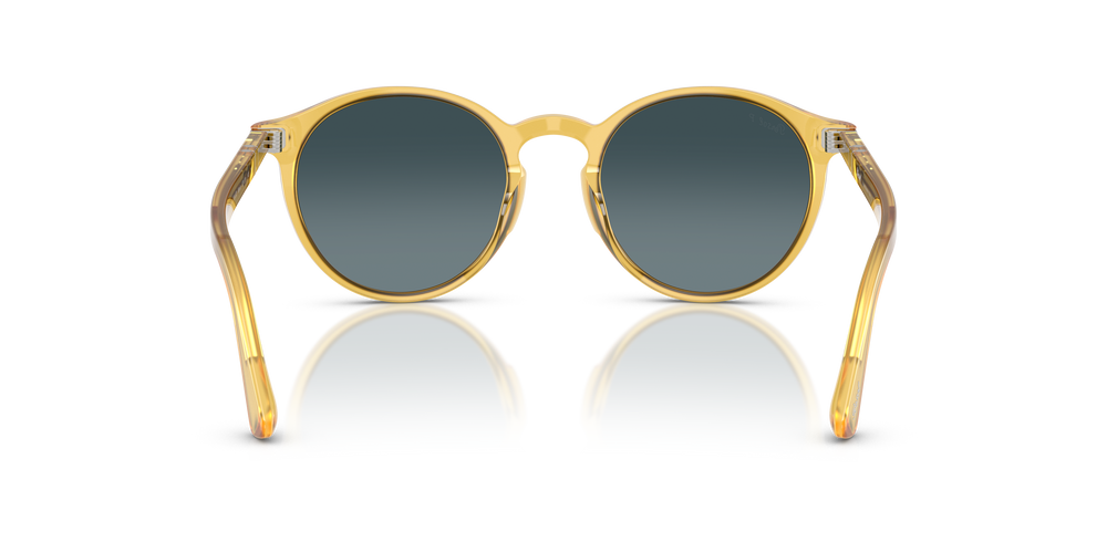Persol PO3171S avec Monture Miel et Verres Bleu - Image 5