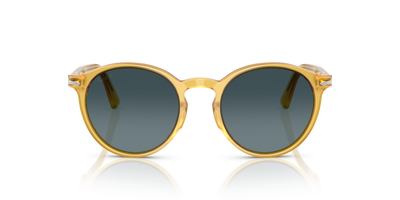 Persol PO3171S avec Monture Miel et Verres Bleu - Image 2