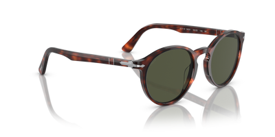 Persol PO3171S with Havana Frame and Green Lenses - Image 3