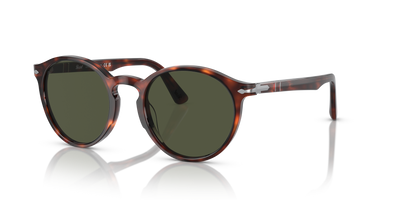 Persol PO3171S with Havana Frame and Green Lenses - Image 1