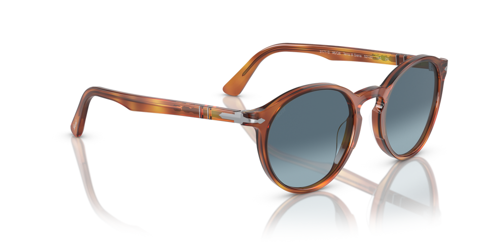 Persol PO3171S mit Terra Di Siena Gestell und Blau Gläsern - Bild 3